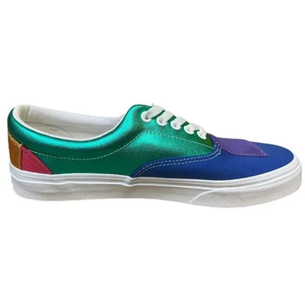 VANS Era "PRIDE" (Multi-Color / Patchwork) Women SZ 9.5 Men SZ 8 - Picture 2 of 6